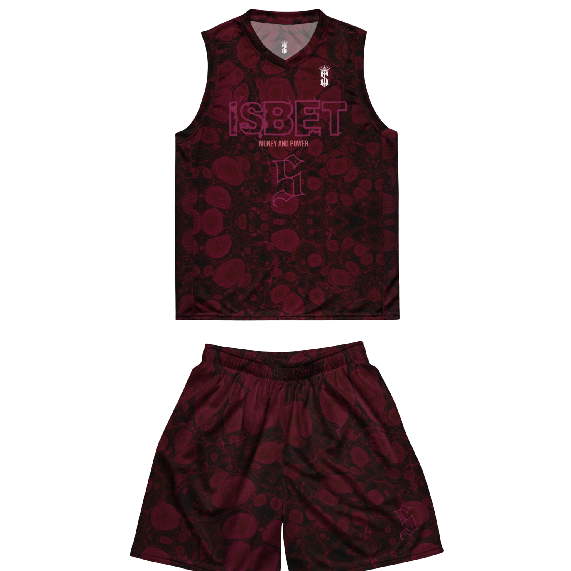 conjunto -  rojo oscuro