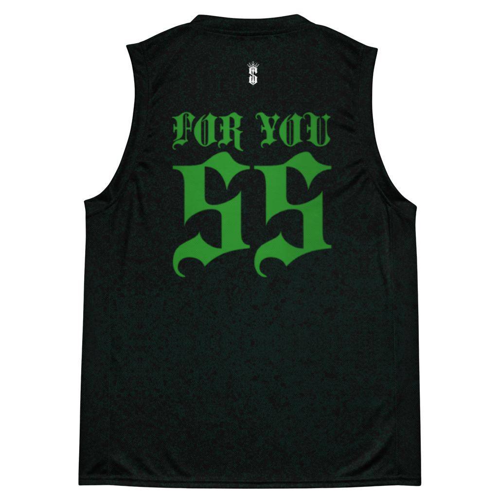 conjunto - verde oscuro marmoleada