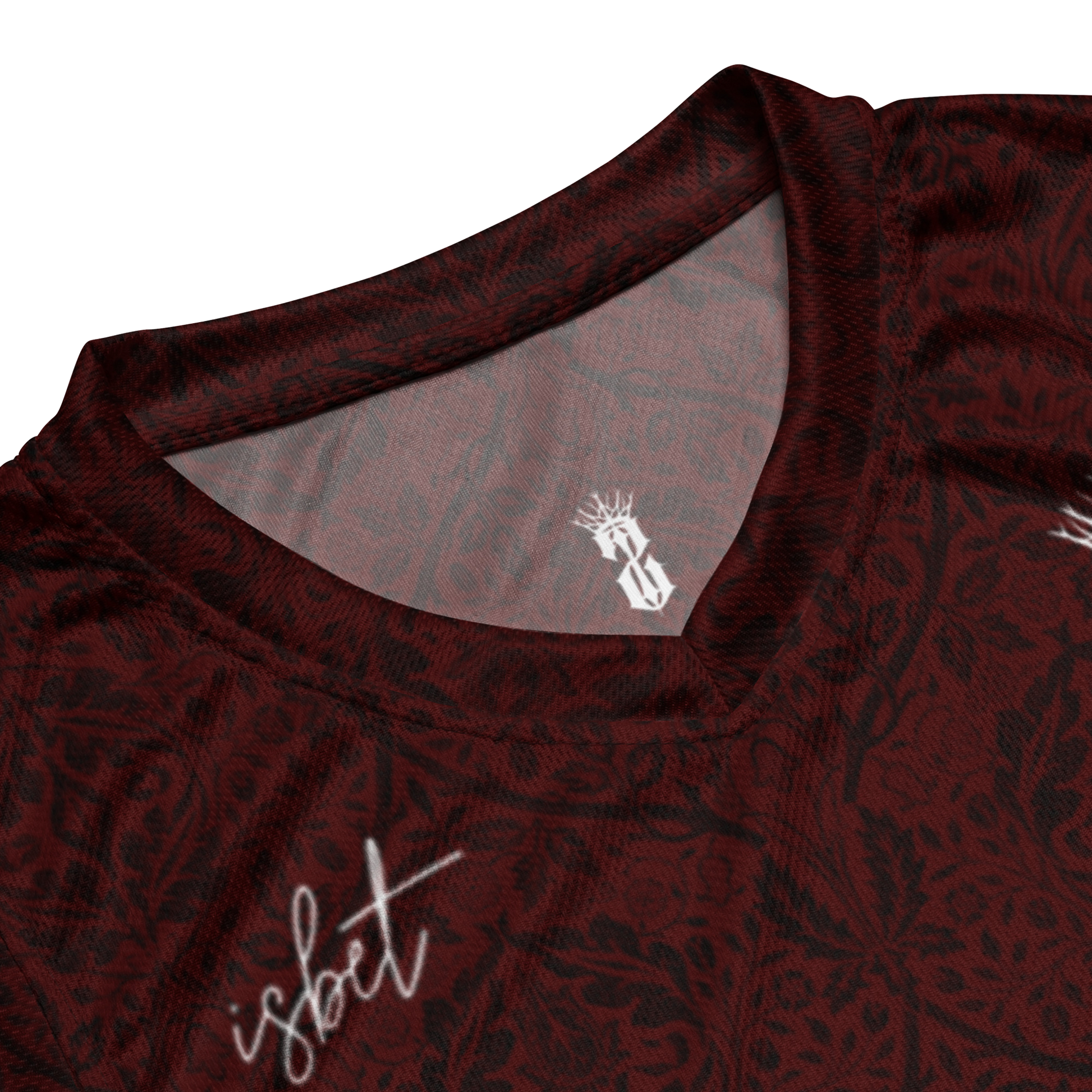 conjunto - rojo vino oscuro